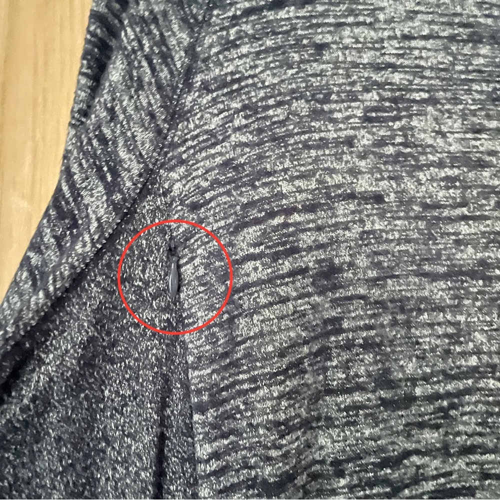 Gap Maternity Marled Nursing Pullover Sweatshirt … - image 5